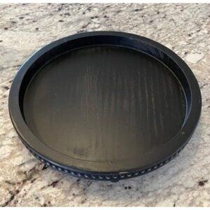 New Handmade Wooden Decorative Tray, Small Beaded Coffee Table Tray Decor